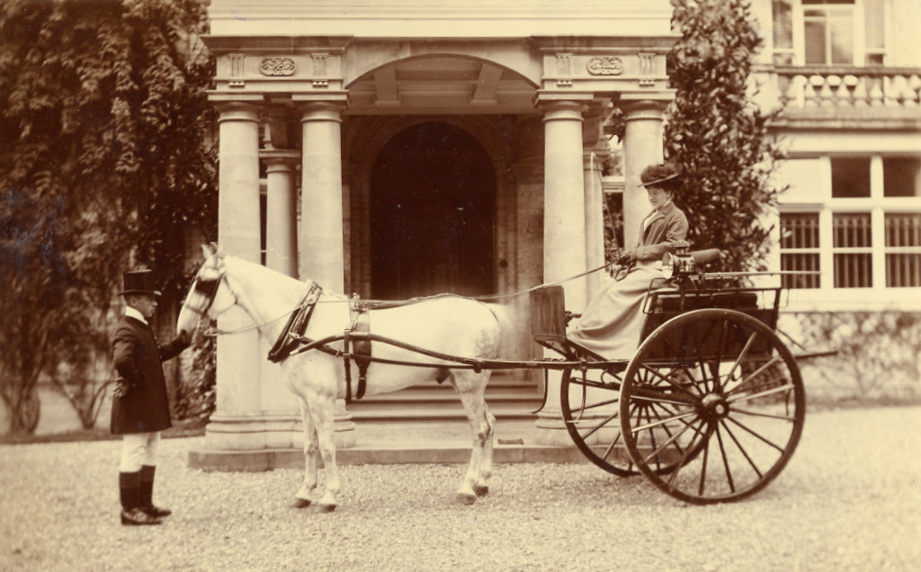 Evelyn Webb (née Schreiber) at Hengherst