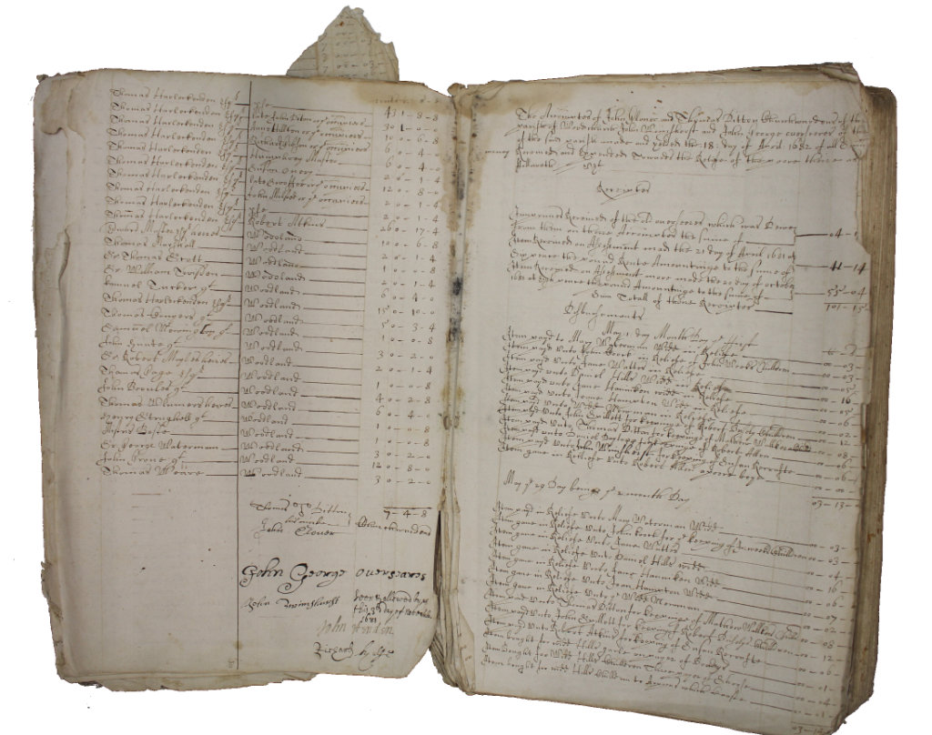 Woodchurch Overseers Account Book 1681