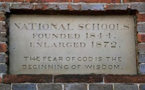 School plaque